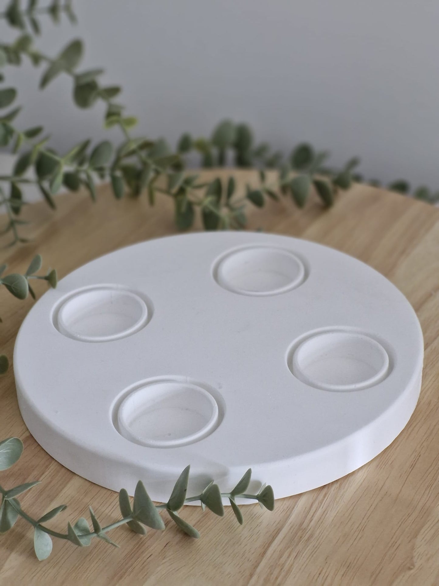Windlichtteller Advent