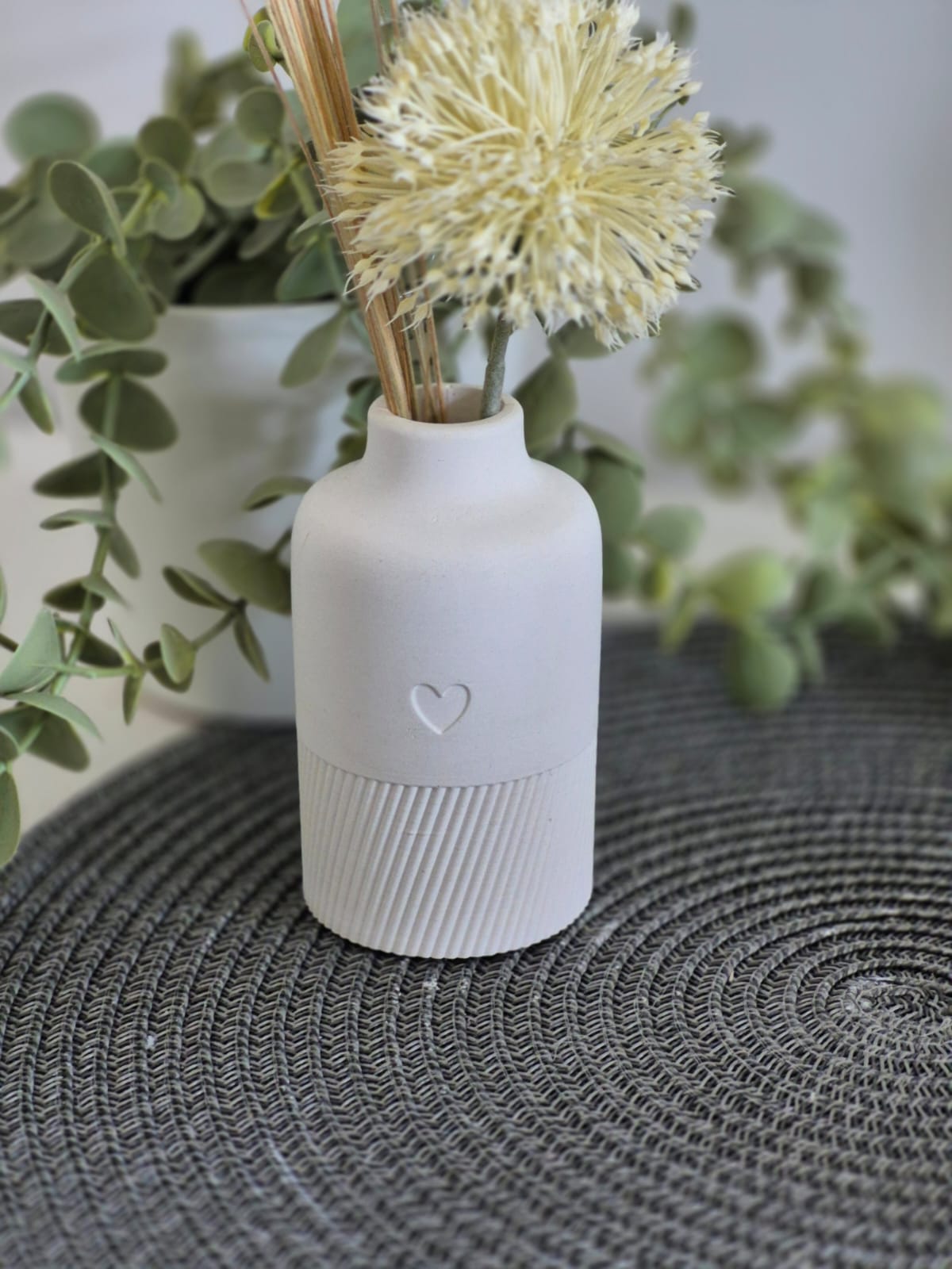 Silikonform Vase Herzlichkeiten