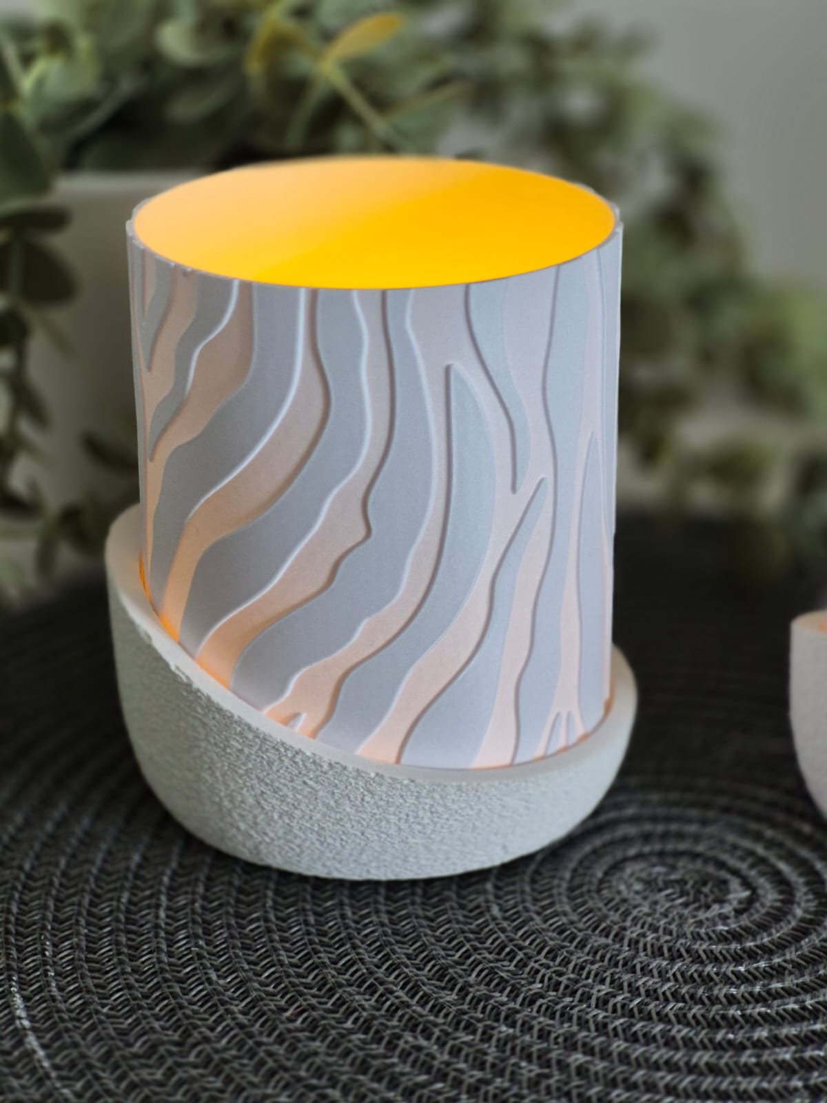 3D Druckdateien Windlicht - passt für "schiefes Ding" Zebra und Leo