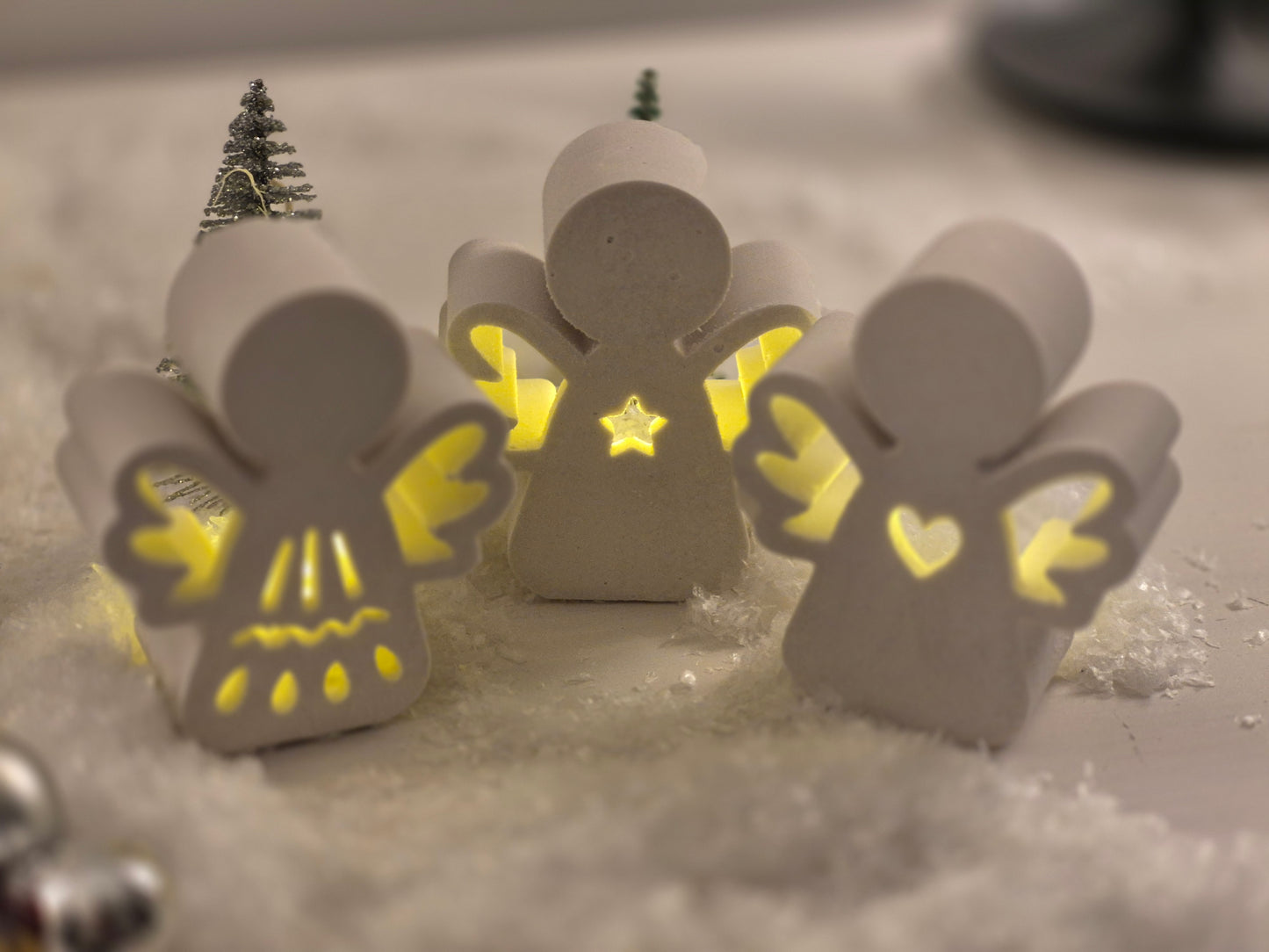 Silikonform Engel für Ballonlichter