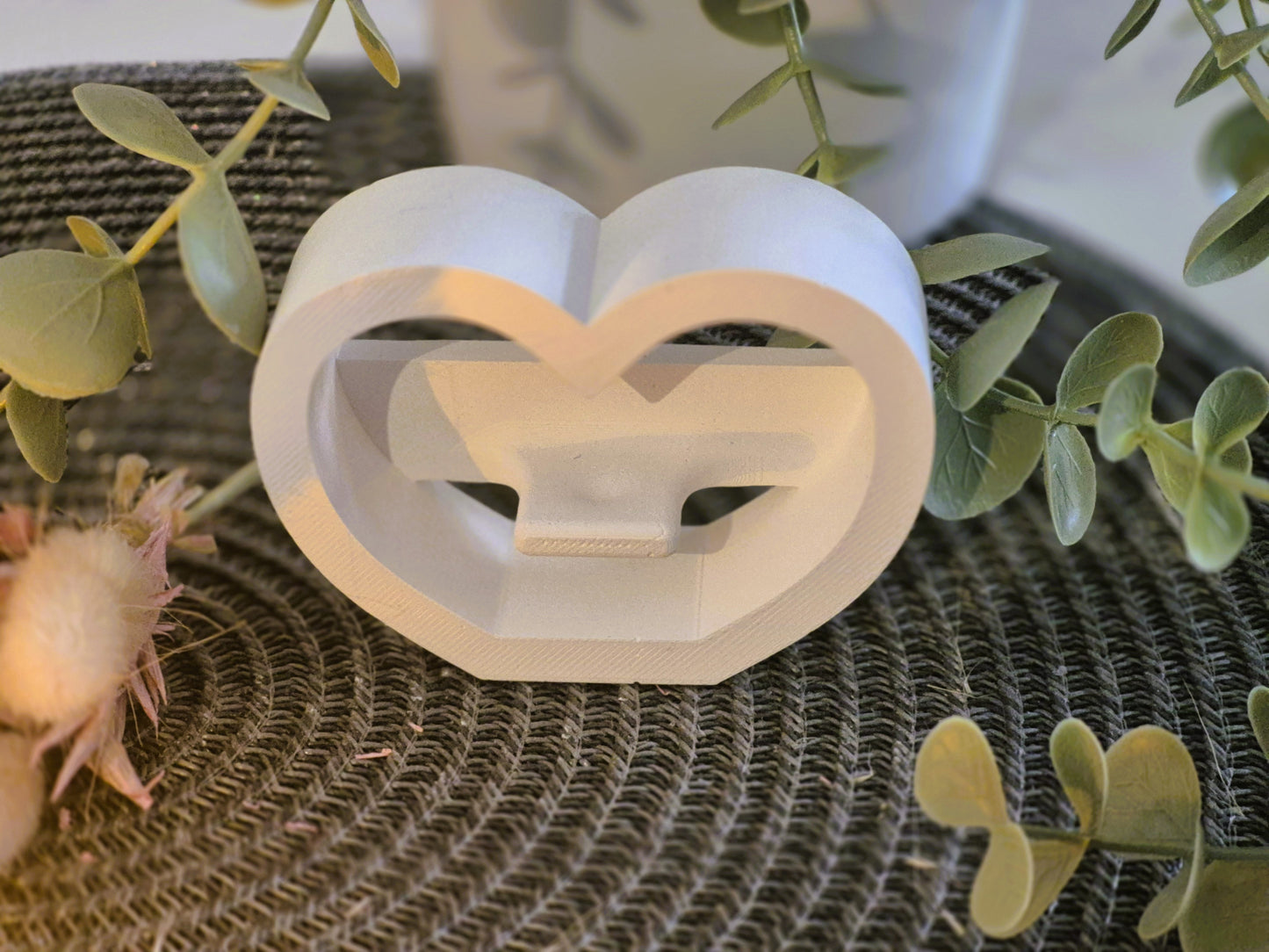 Herz für kleine Botschaften als Ballonlichtform