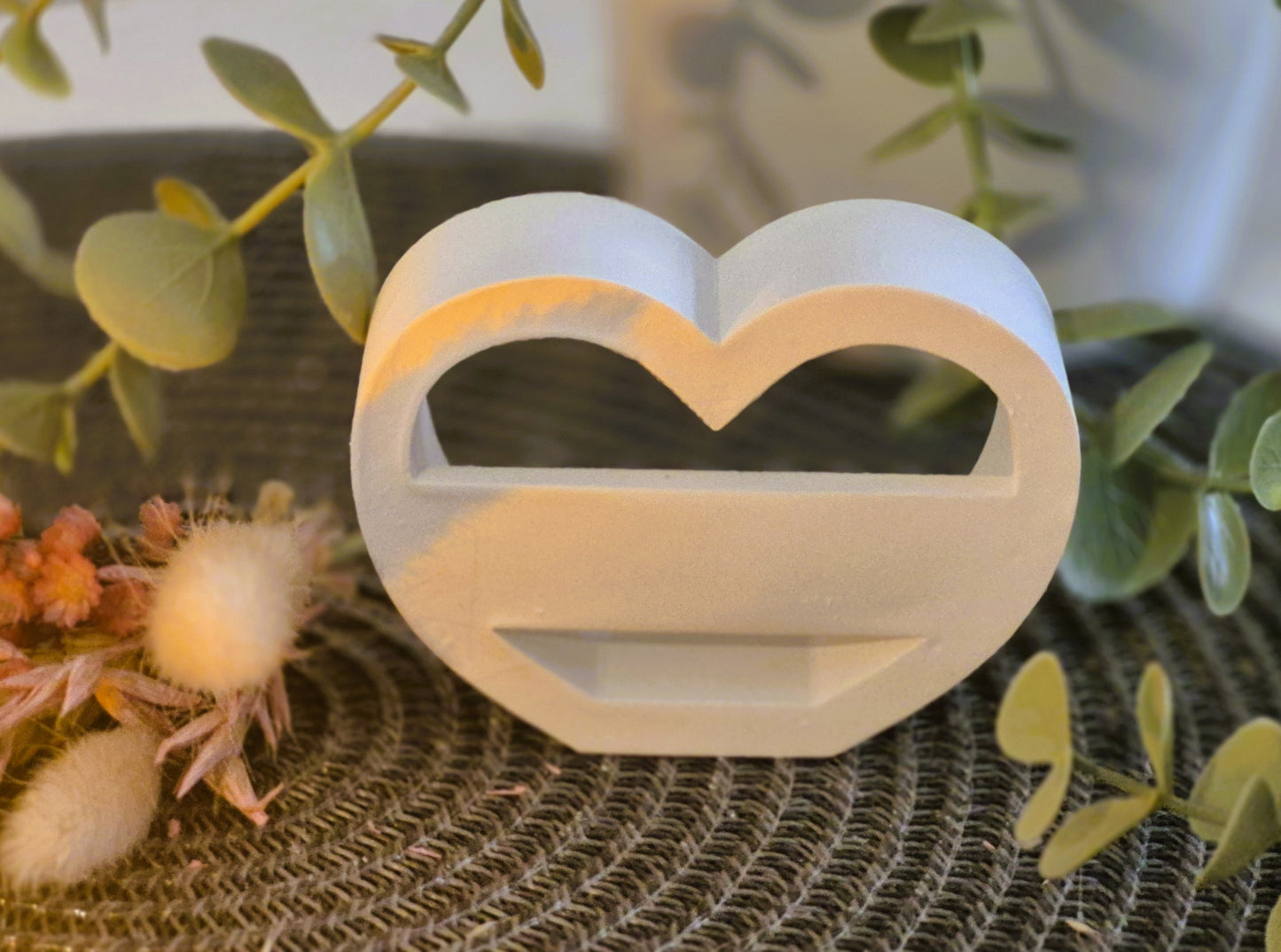 Herz für kleine Botschaften als Ballonlichtform