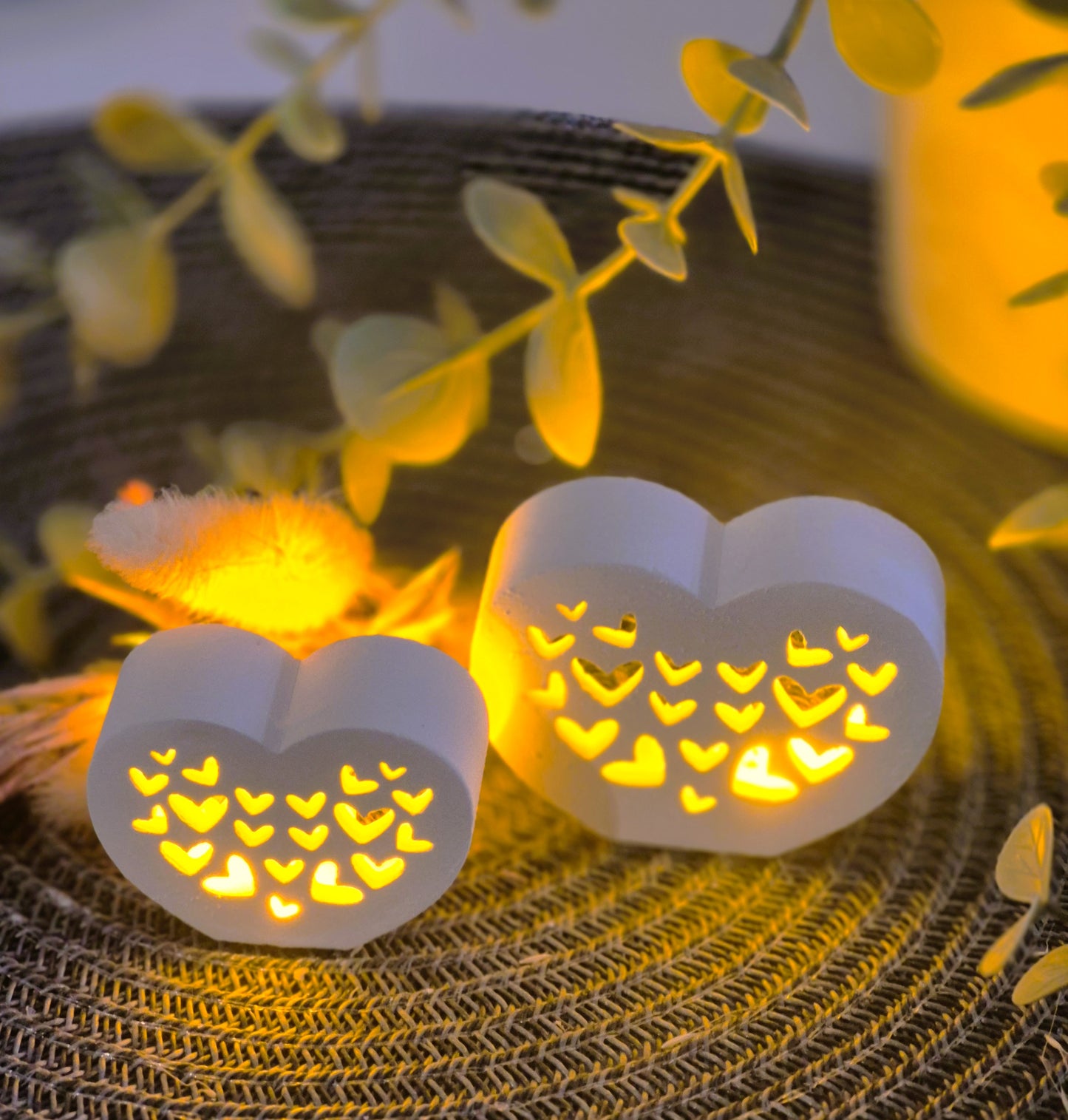 Silikonformen Lichtherzen für Ballonlichter verschiedene Varianten