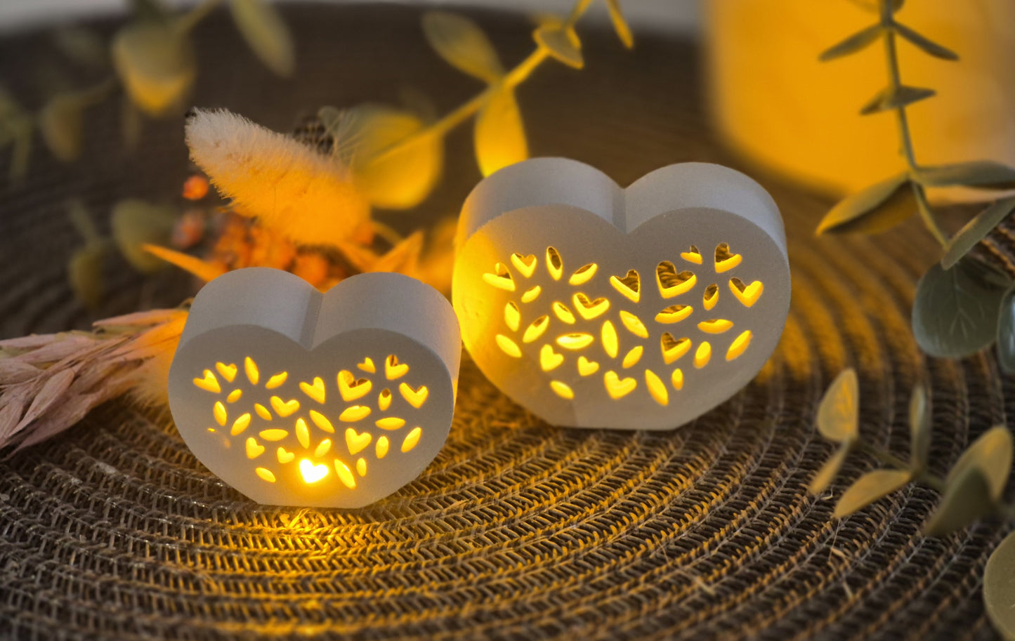 Silikonformen Lichtherzen für Ballonlichter verschiedene Varianten
