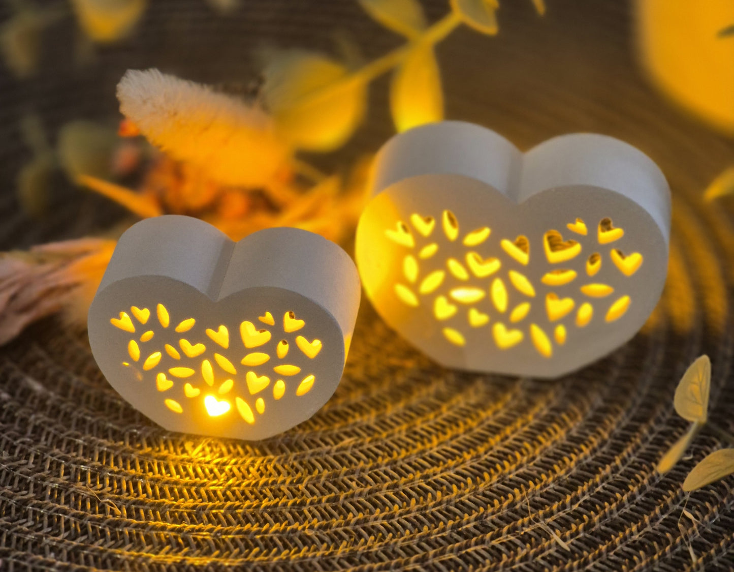 Silikonformen Lichtherzen für Ballonlichter verschiedene Varianten