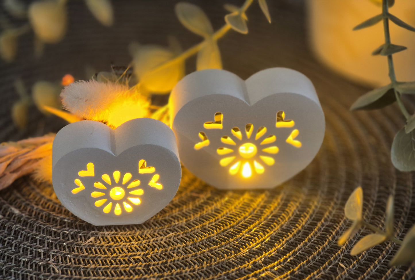 Silikonformen Lichtherzen für Ballonlichter verschiedene Varianten