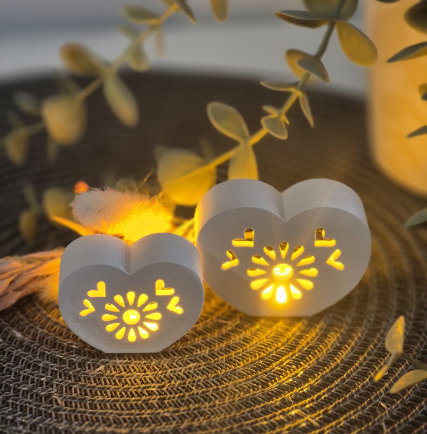 Silikonformen Lichtherzen für Ballonlichter verschiedene Varianten