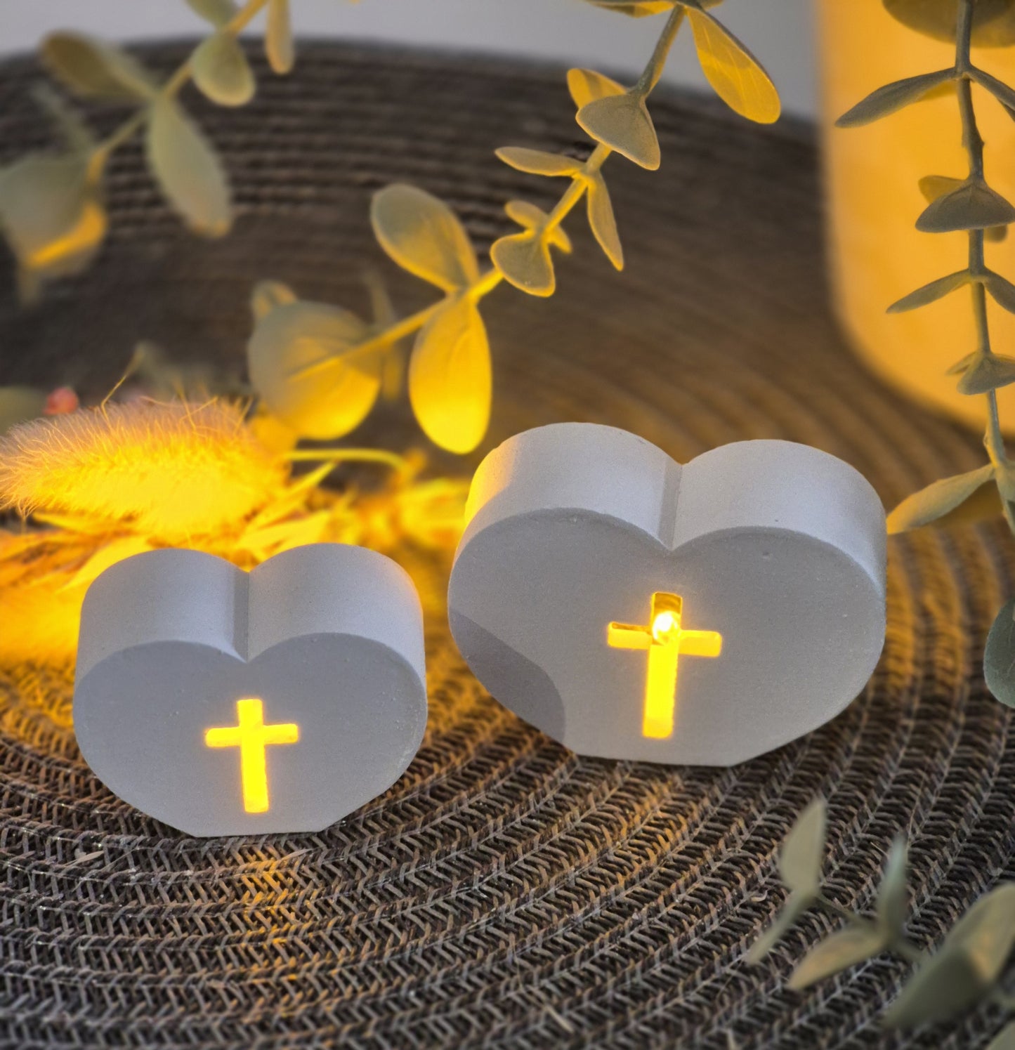 Silikonformen Lichtherzen für Ballonlichter verschiedene Varianten