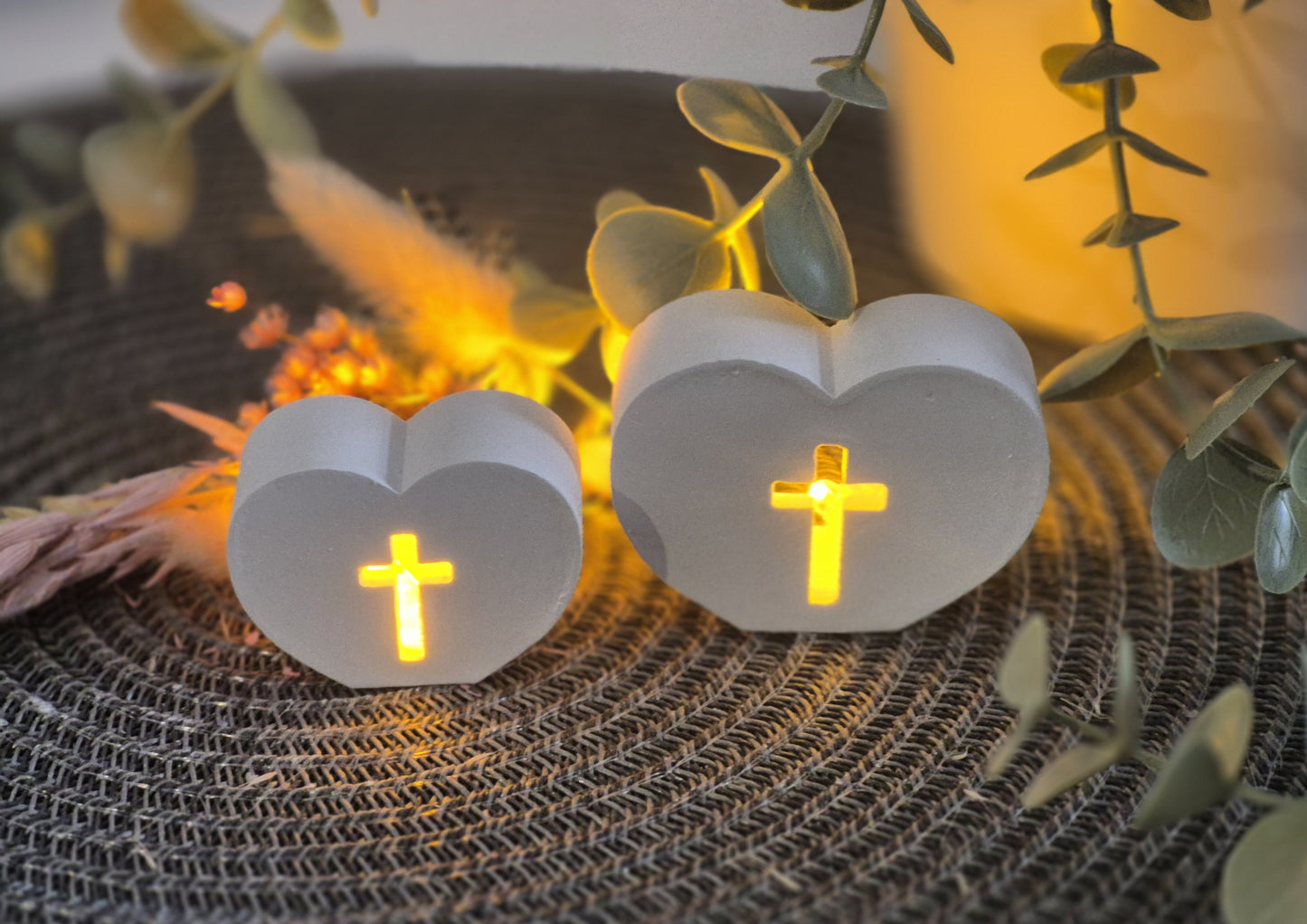 Silikonformen Lichtherzen für Ballonlichter verschiedene Varianten