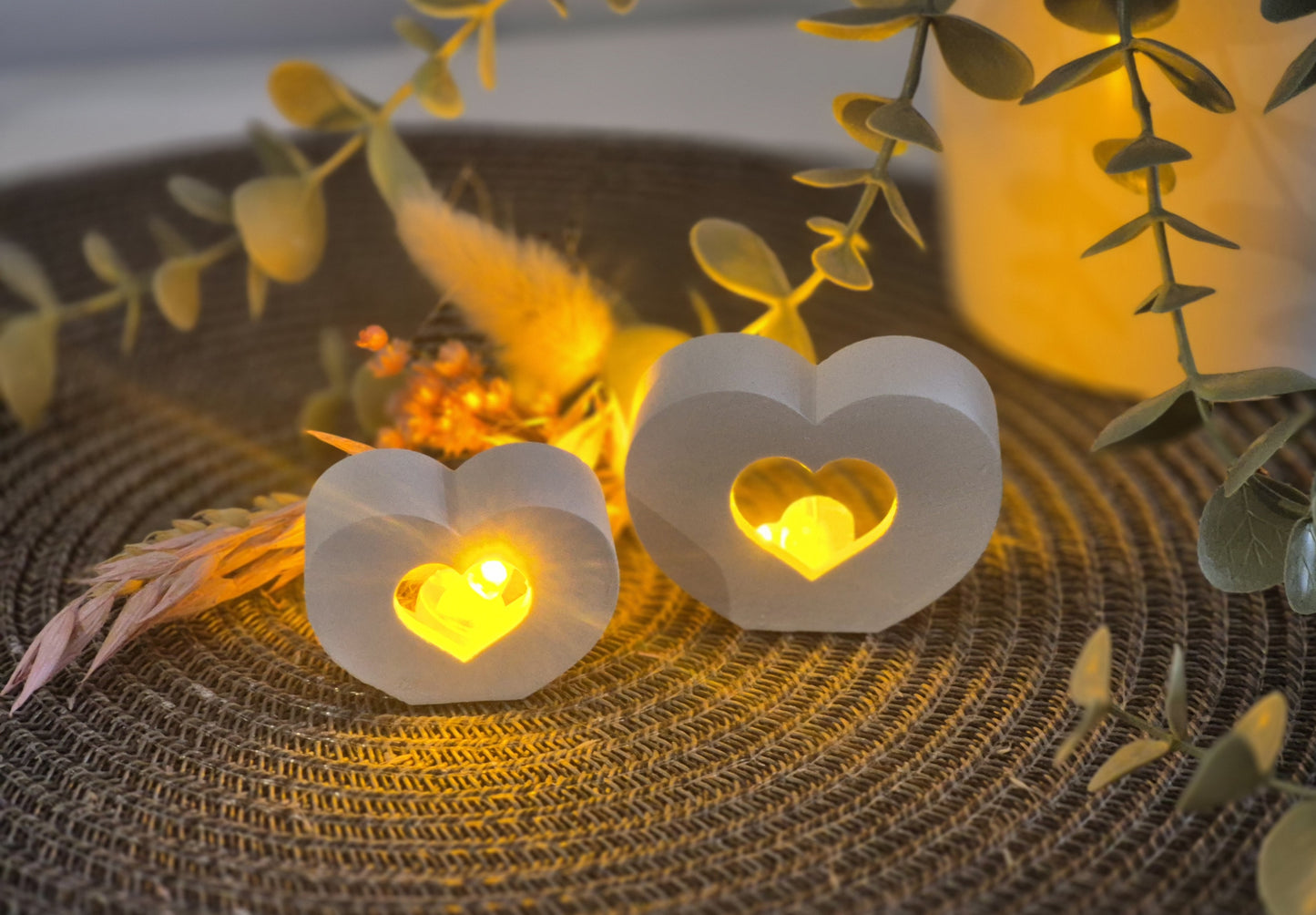 Silikonformen Lichtherzen für Ballonlichter verschiedene Varianten