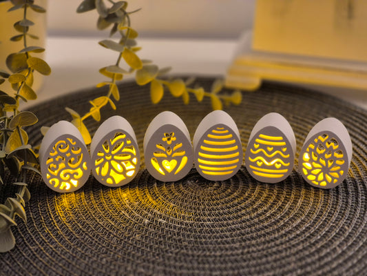 Silikonformen Lichteier für Ballonlichter verschiedene Varianten