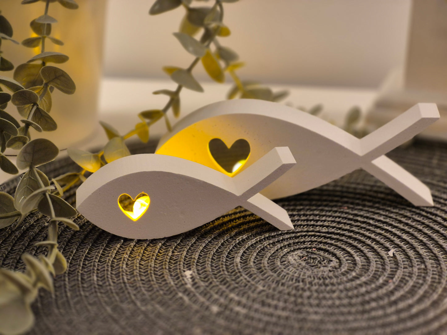 Silikonformen Fische Konfirmation, Kommunion für Ballonlicht