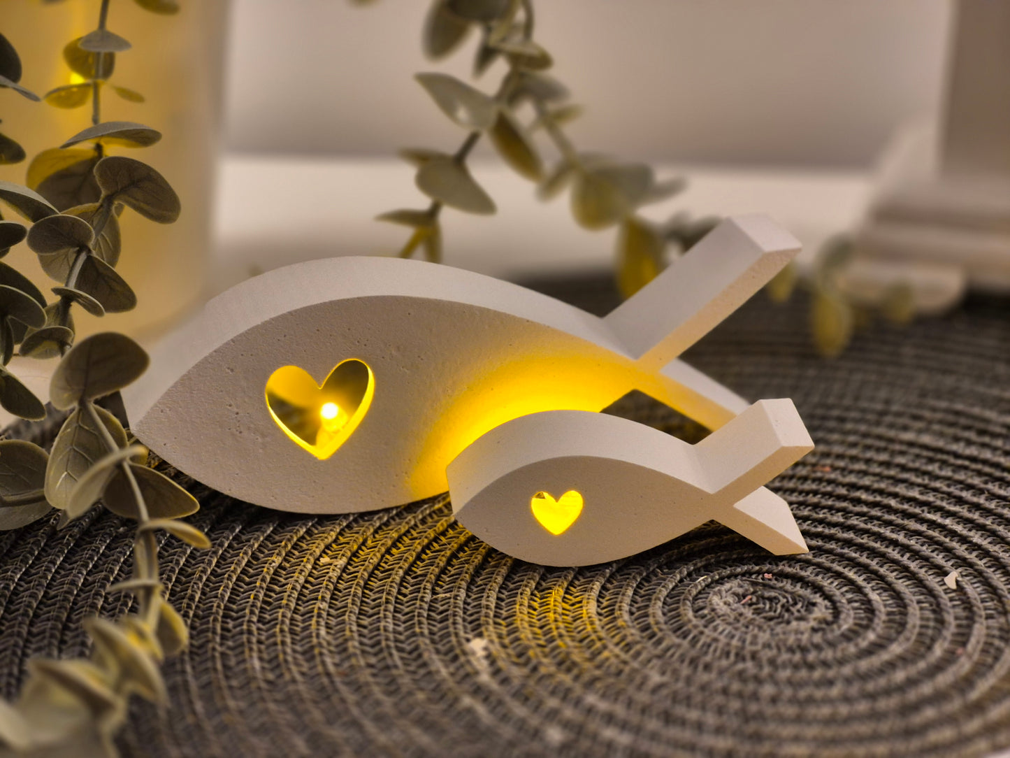 Silikonformen Fische Konfirmation, Kommunion für Ballonlicht