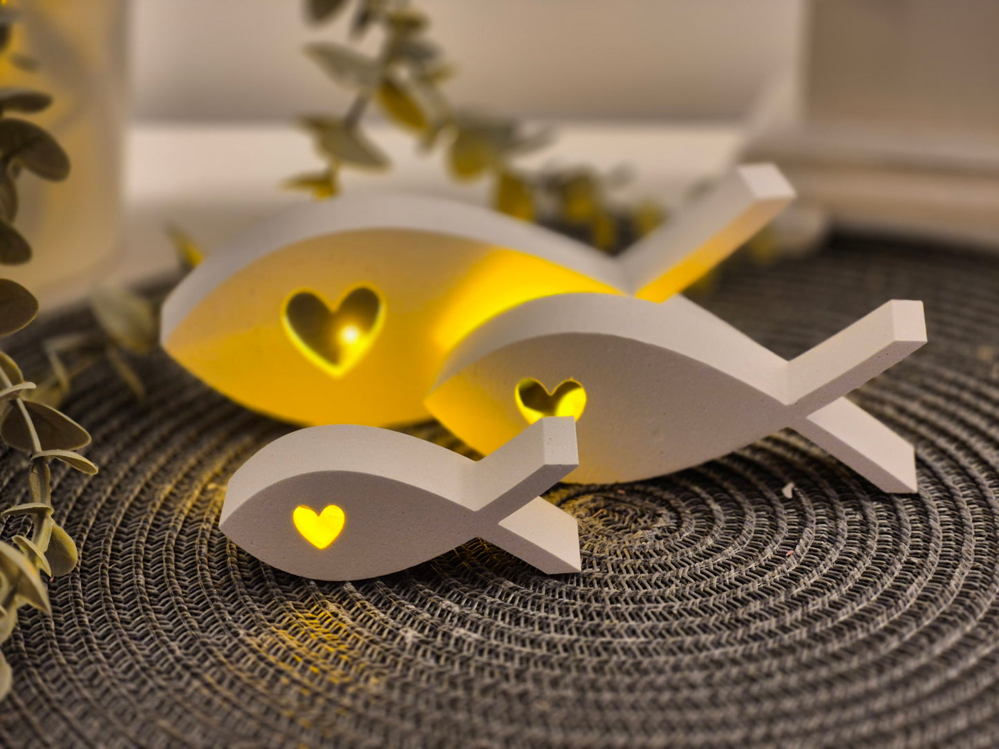 Silikonformen Fische Konfirmation, Kommunion für Ballonlicht