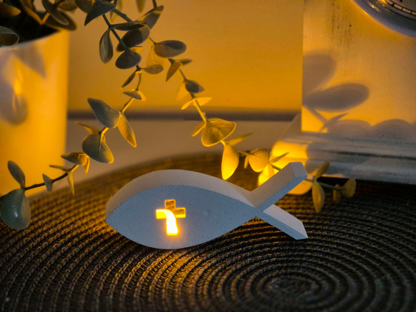 Silikonformen Fische Konfirmation, Kommunion für Ballonlicht