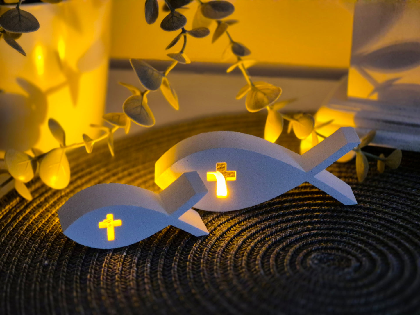 Silikonformen Fische Konfirmation, Kommunion für Ballonlicht