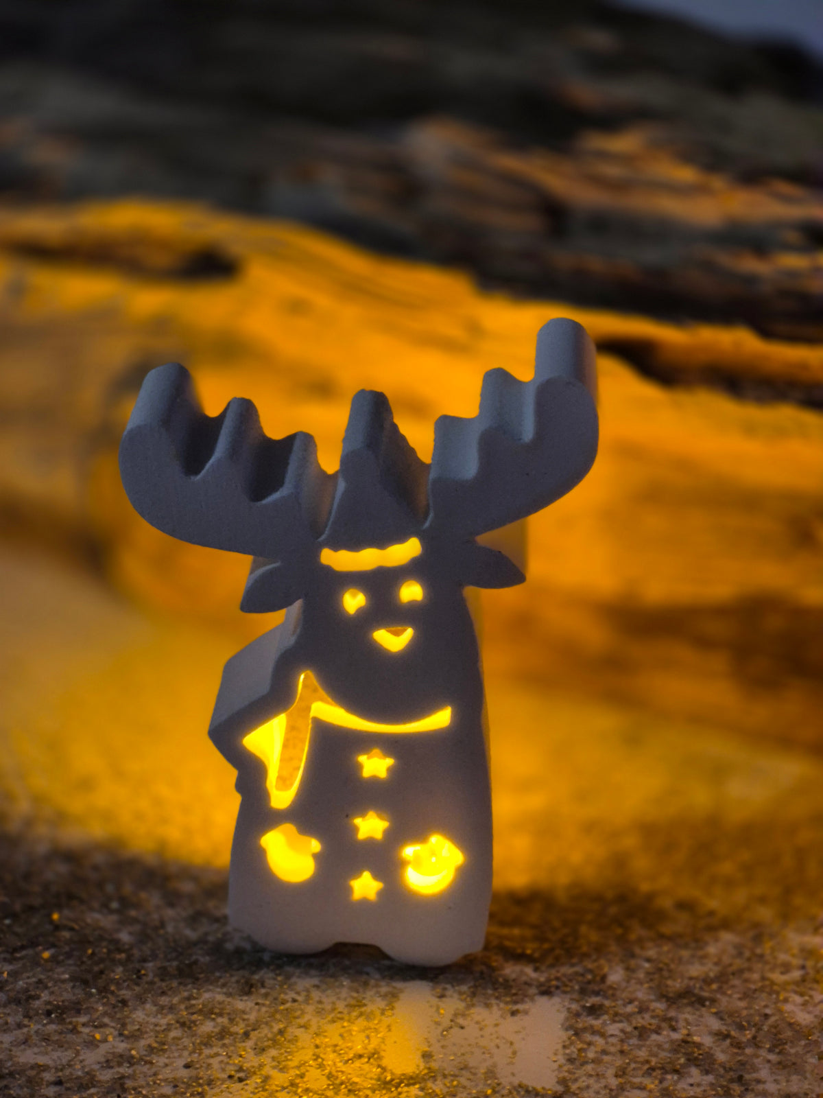 Silikonformen Weihnachtselche für Ballonlichter