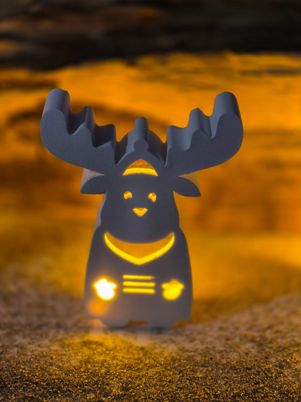 Silikonformen Weihnachtselche für Ballonlichter