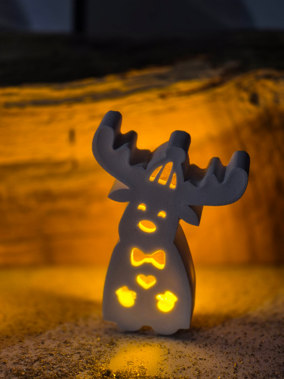 Silikonformen Weihnachtselche für Ballonlichter
