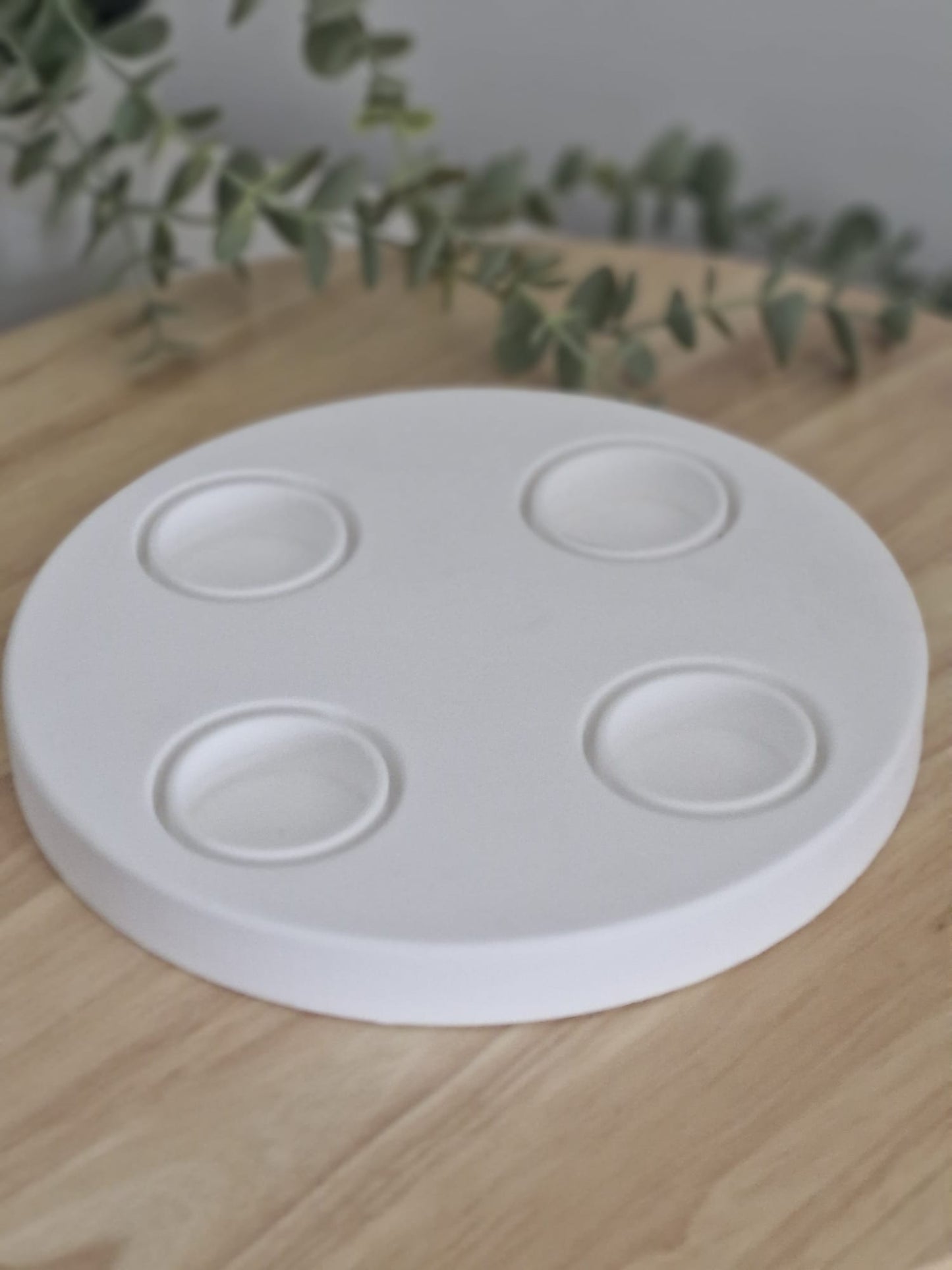 Windlichtteller Advent