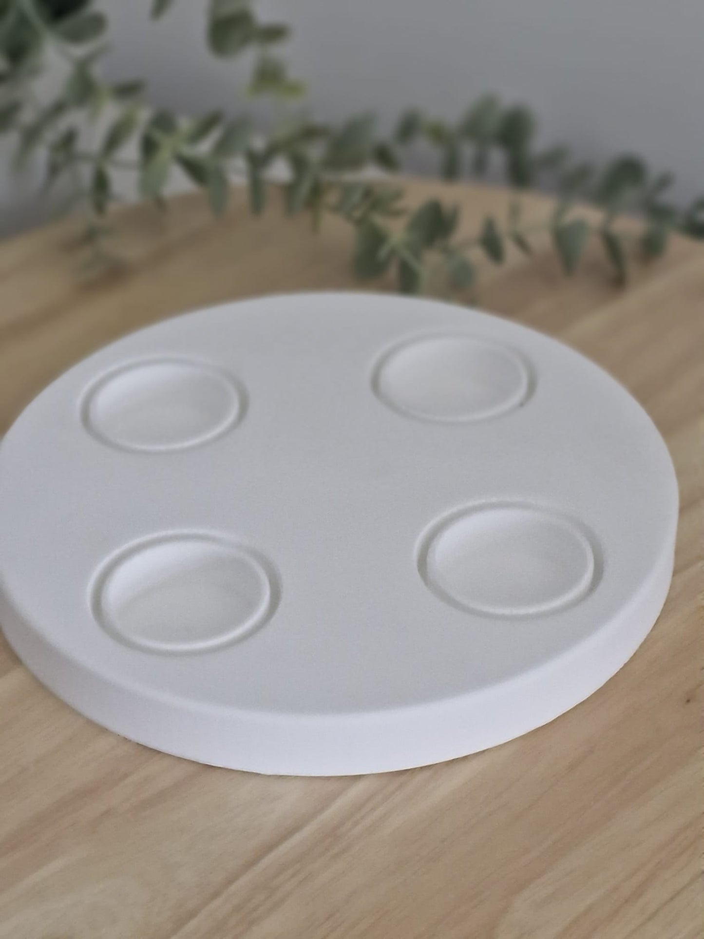 Windlichtteller Advent