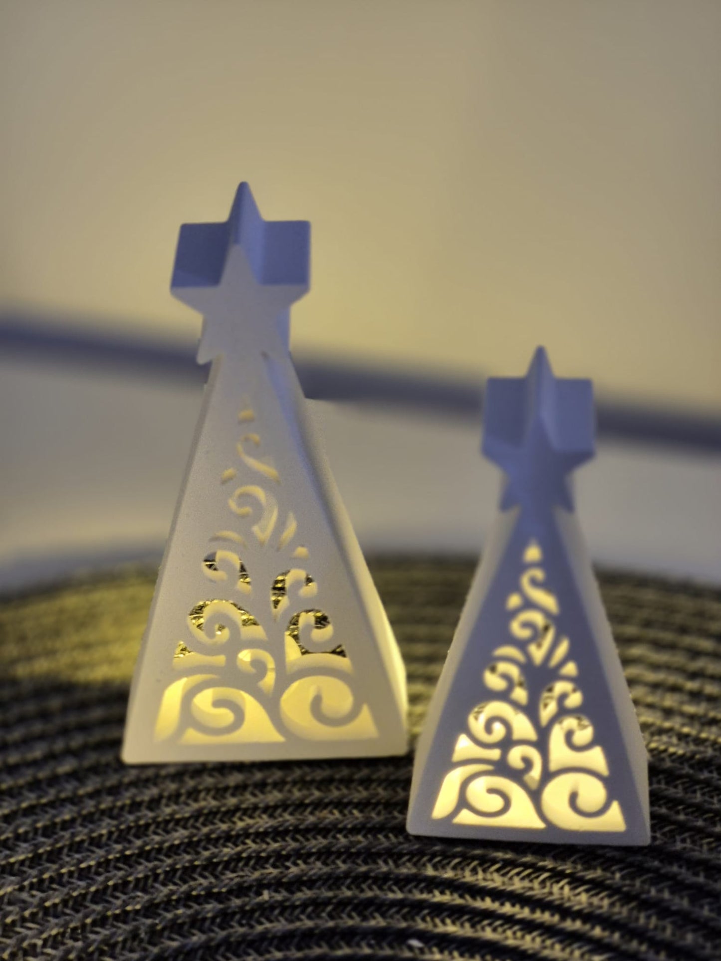 Silikonformen Tannenbäume für Ballonlichter