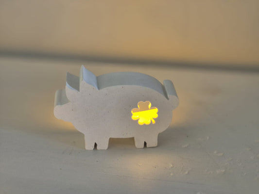 Silikonformen für Silvesterschweinchen für Ballonlichter