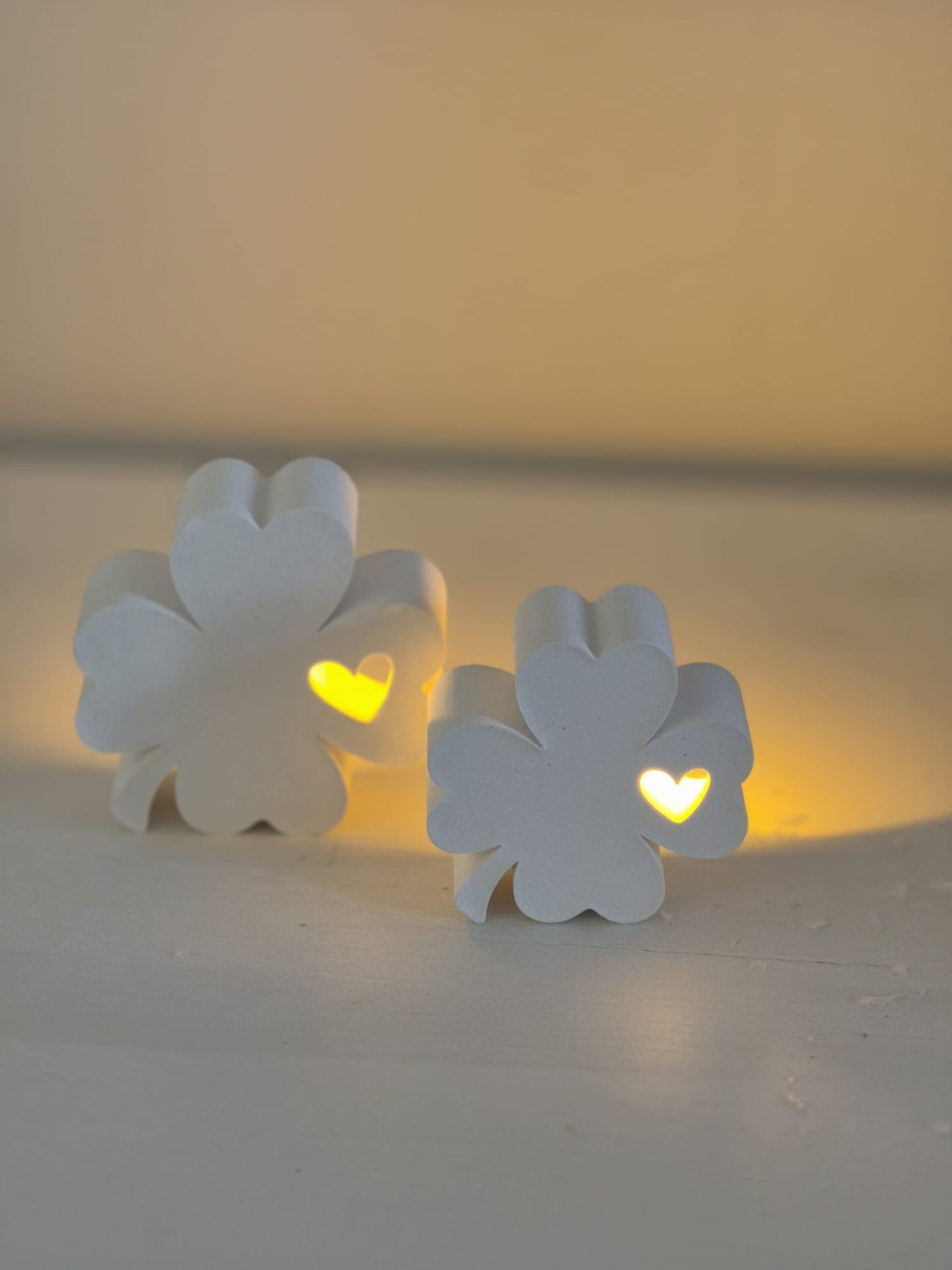 Silikonformen Kleeblatt Silvester für Ballonlichter