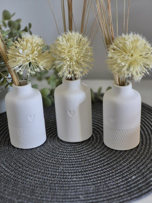 Silikonform Vase Herzlichkeiten