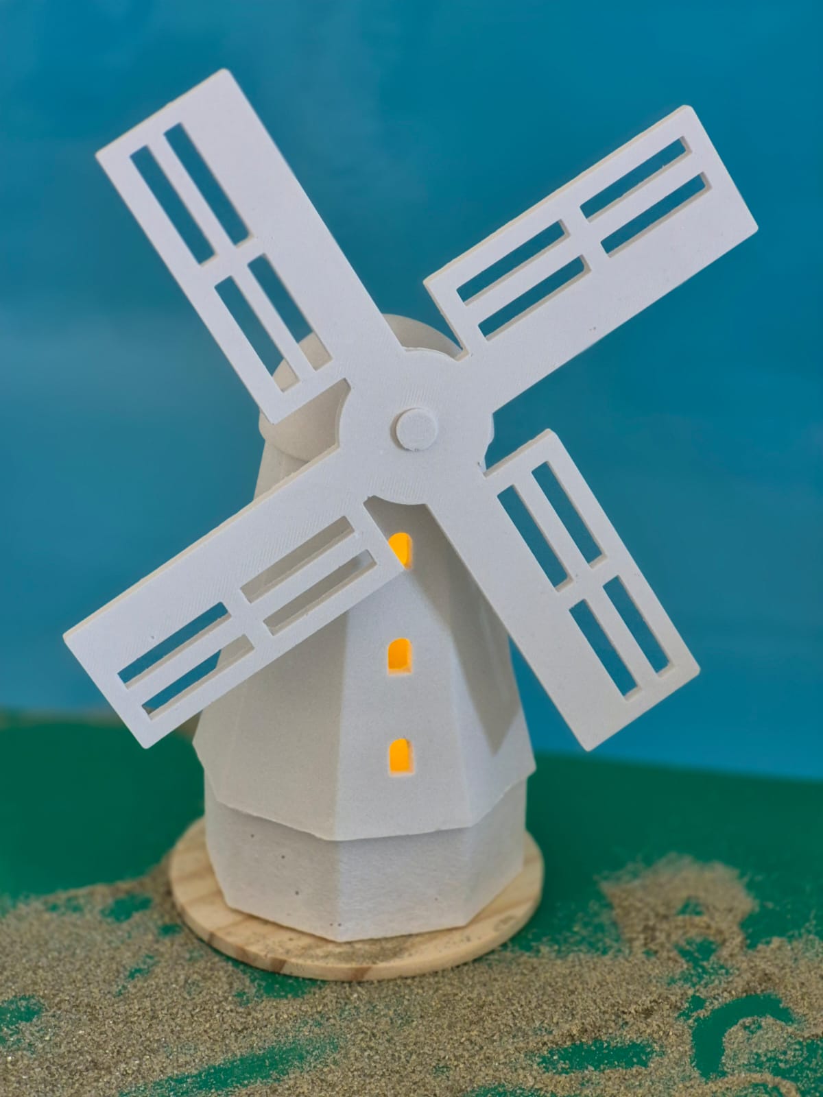 Silikonform Windmühle 5-teilig