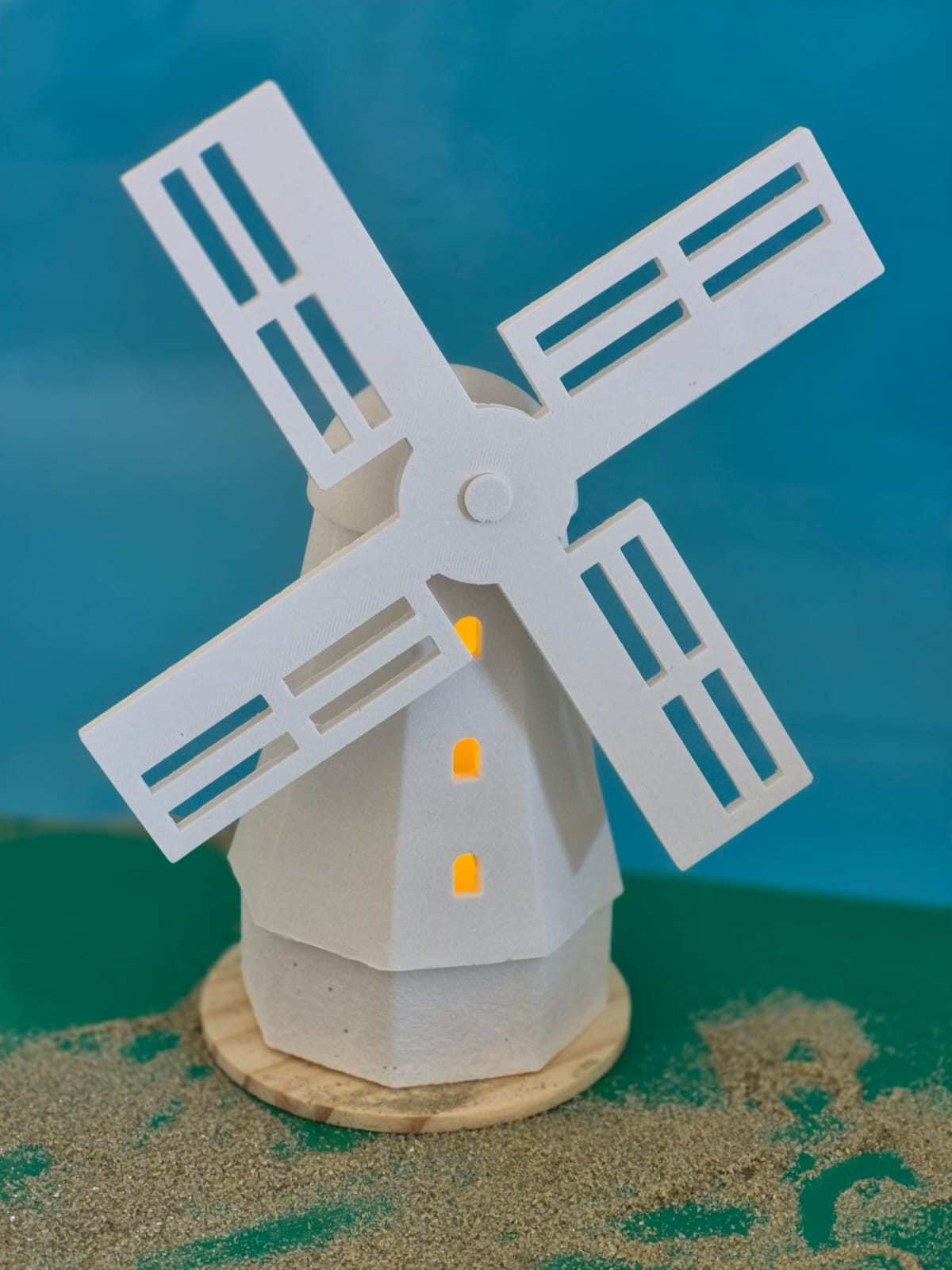 Silikonform Windmühle 5-teilig