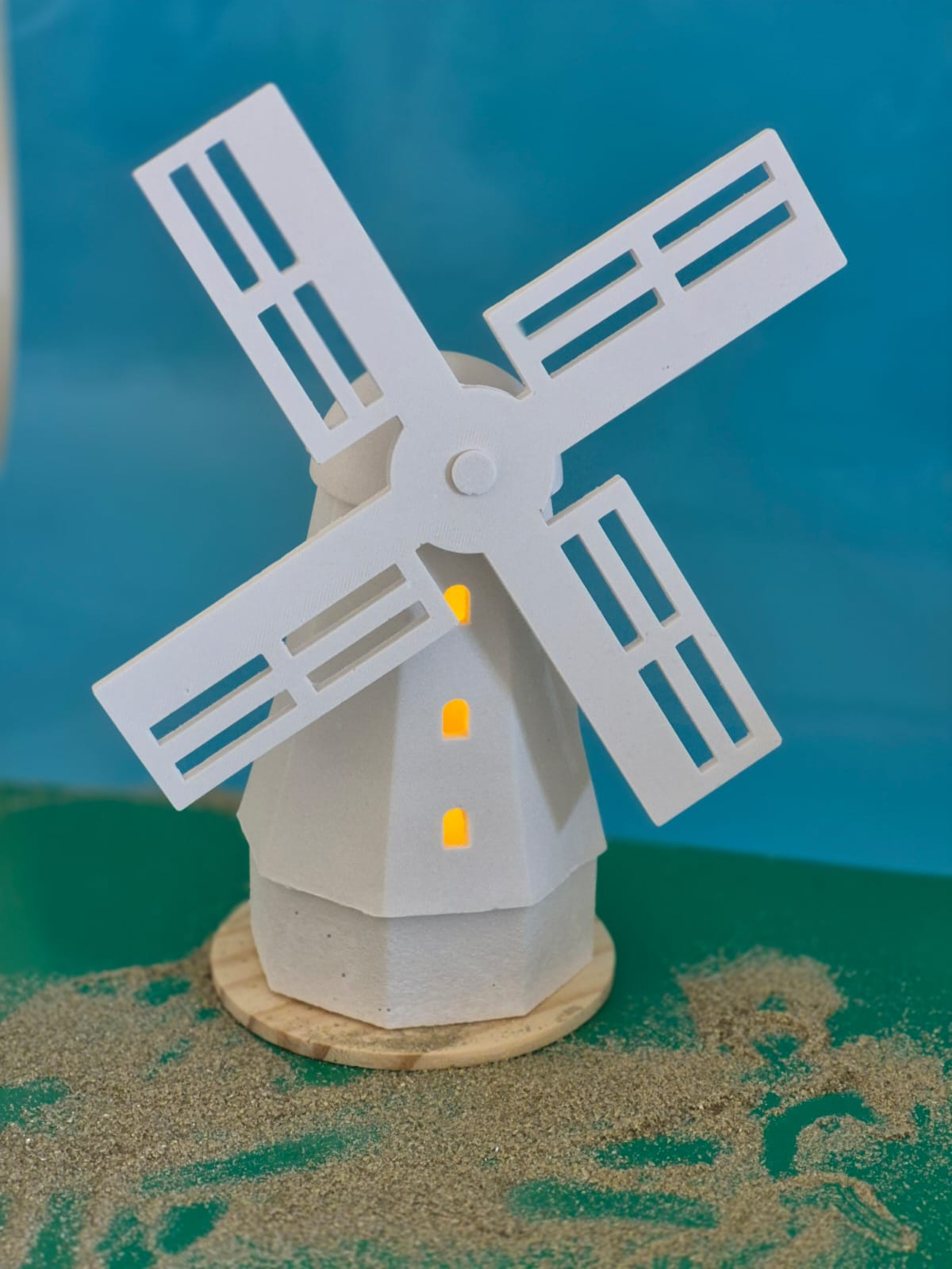 Silikonform Windmühle 5-teilig