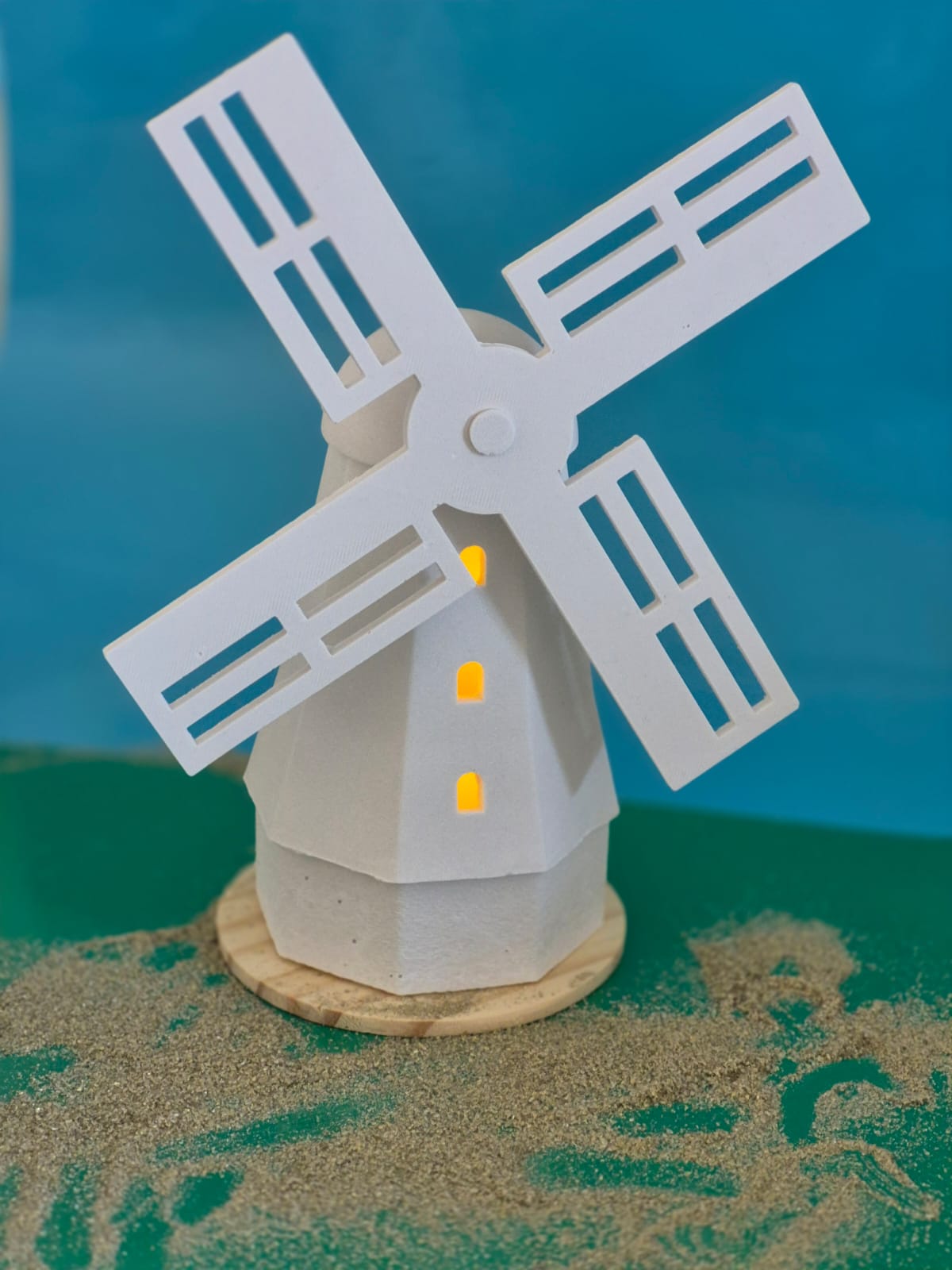 Silikonform Windmühle 5-teilig