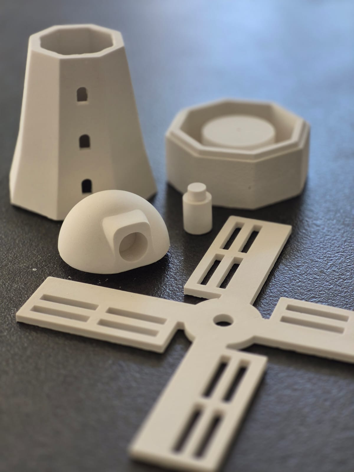 Silikonform Windmühle 5-teilig