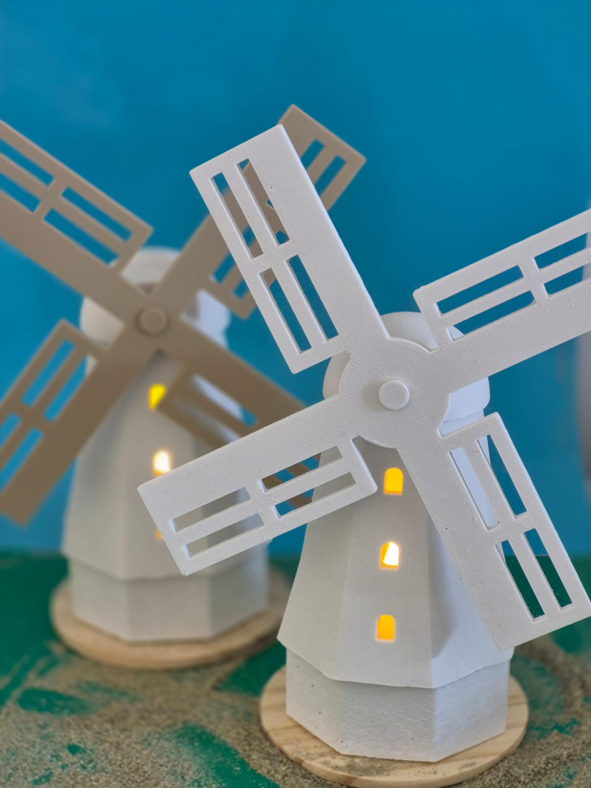 Silikonform Windmühle 5-teilig