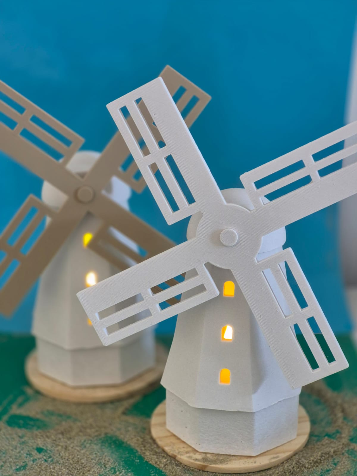 Silikonform Windmühle 5-teilig