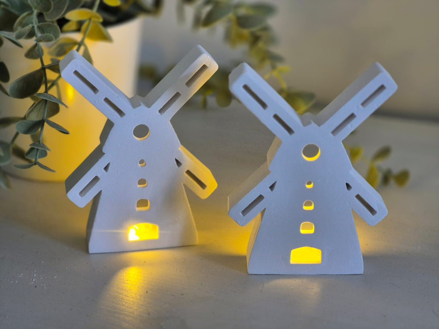Silikonform Windmühle für Ballonlicht