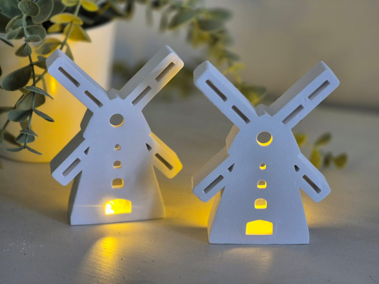 Silikonform Windmühle für Ballonlicht