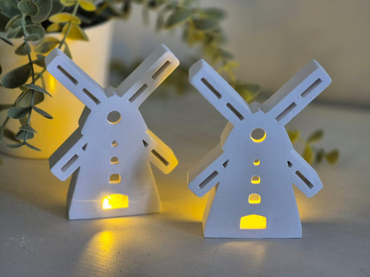 Silikonform Windmühle für Ballonlicht