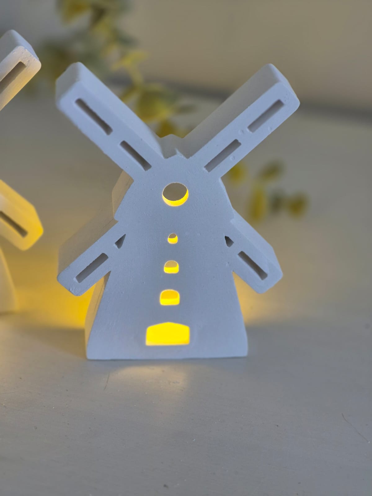 Silikonform Windmühle für Ballonlicht