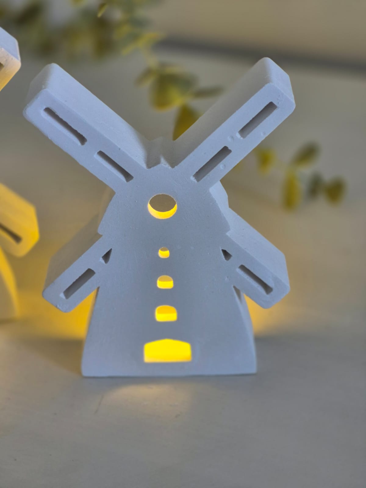 Silikonform Windmühle für Ballonlicht