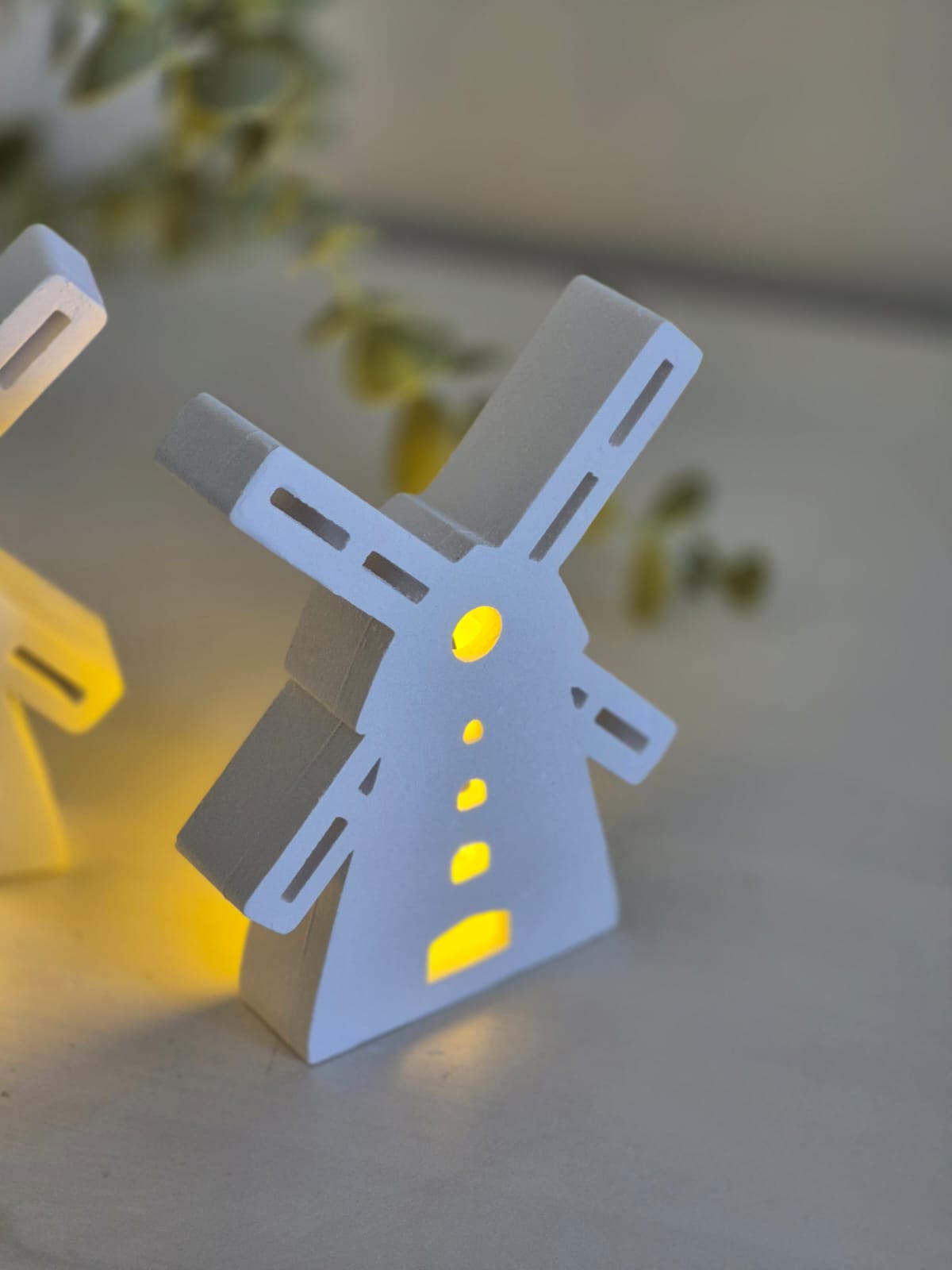 Silikonform Windmühle für Ballonlicht
