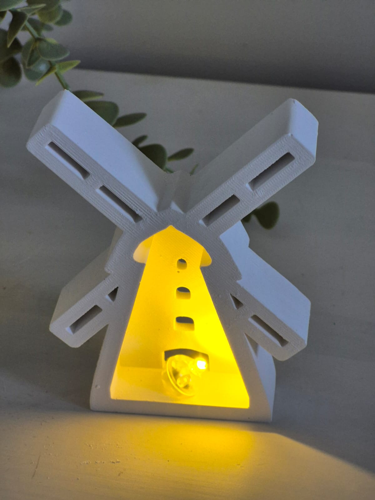 Silikonform Windmühle für Ballonlicht