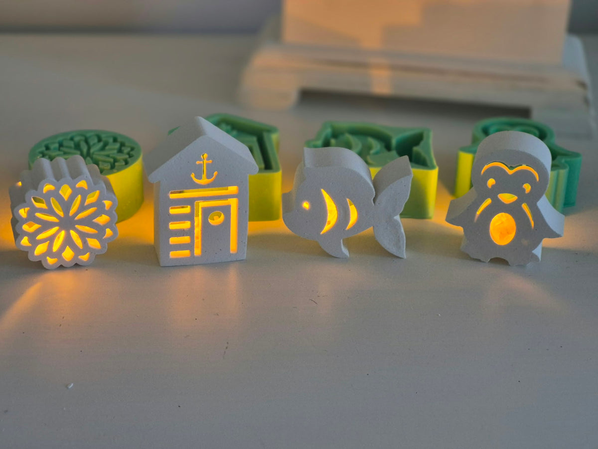 Adventskalender Silikonformen Minis 2026