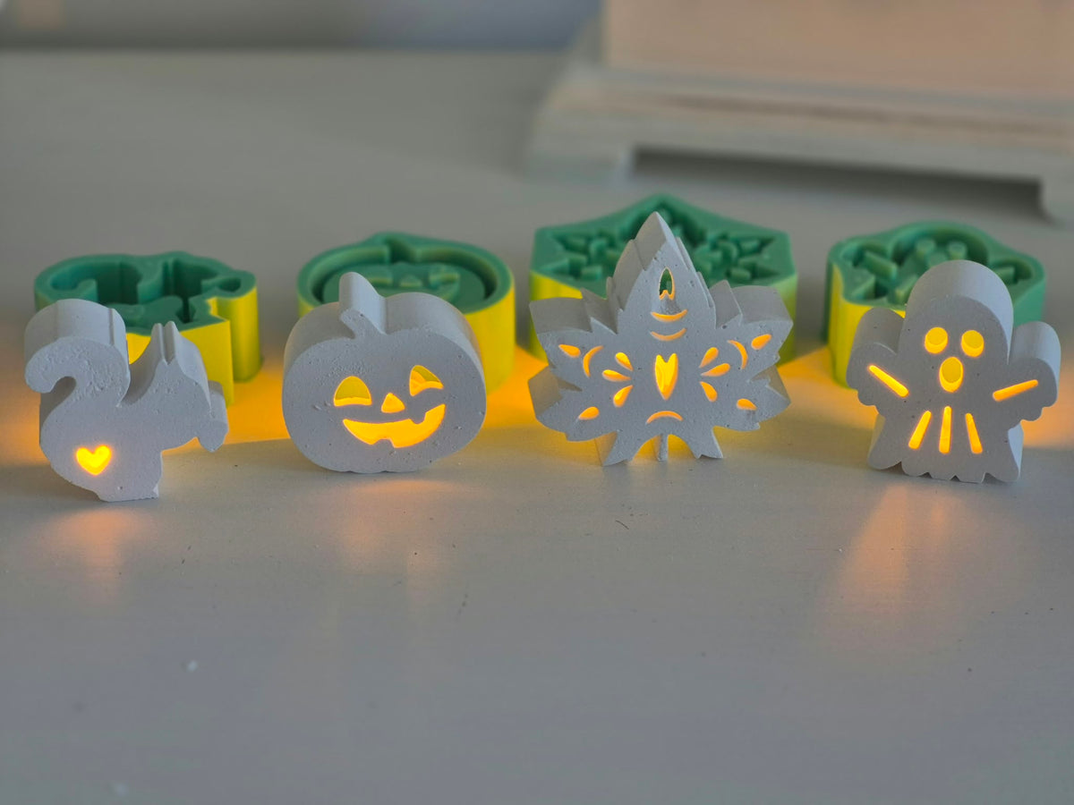 Adventskalender Silikonformen Minis 2026