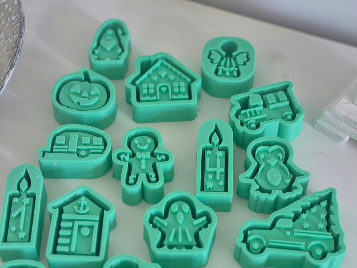 Adventskalender Silikonformen Minis 2026