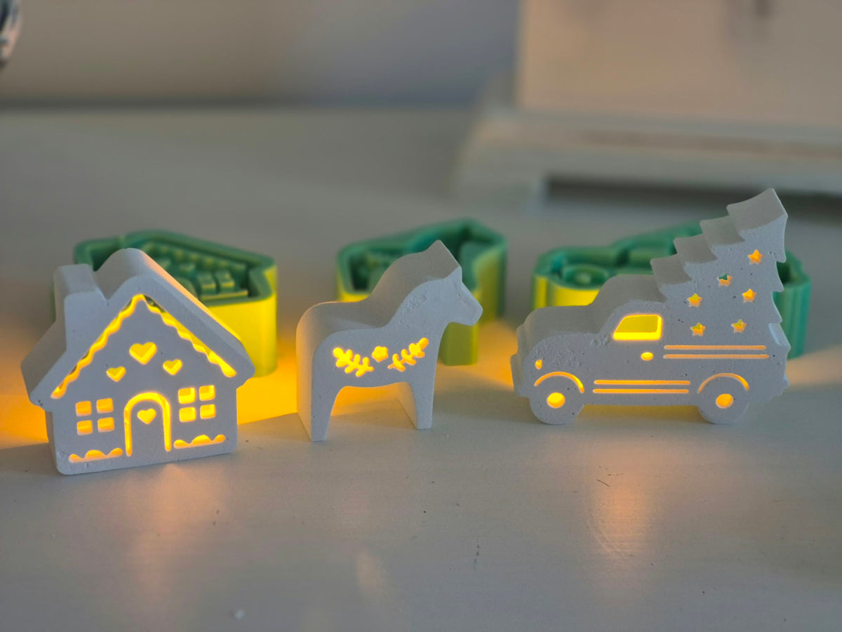 Adventskalender Silikonformen Minis 2026