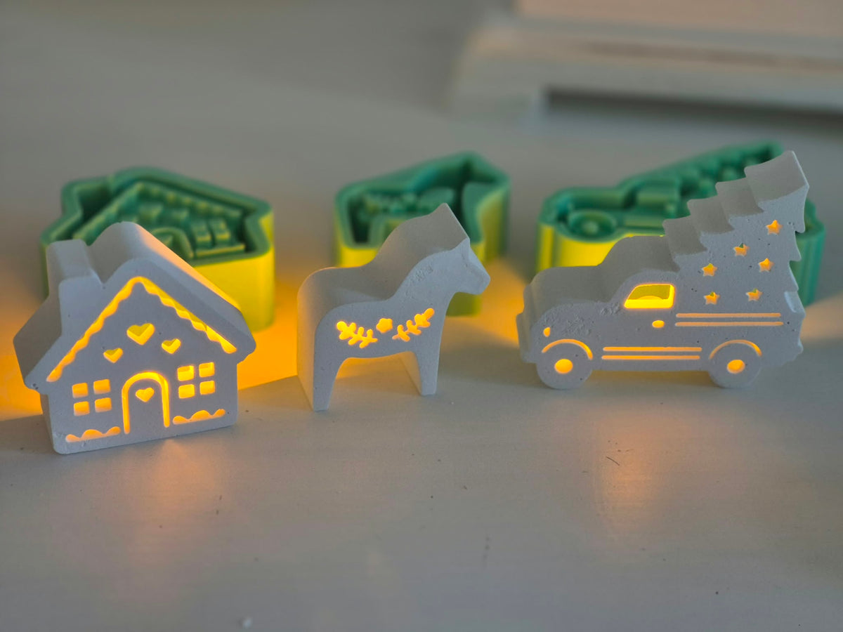 Adventskalender Silikonformen Minis 2026