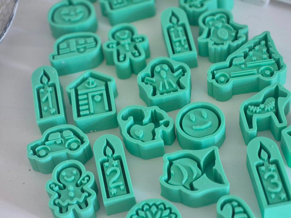 Adventskalender Silikonformen Minis 2026