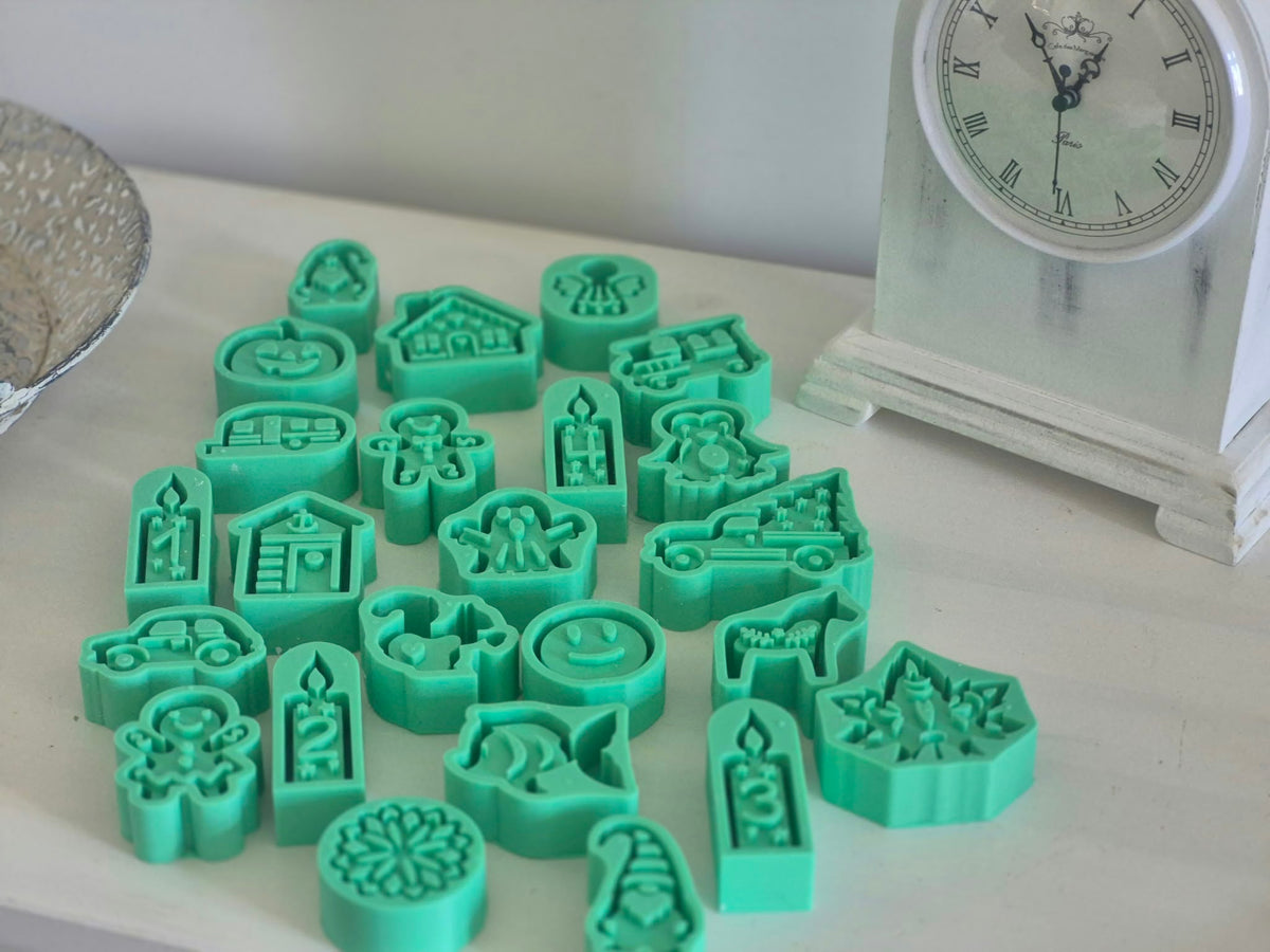 Adventskalender Silikonformen Minis 2026